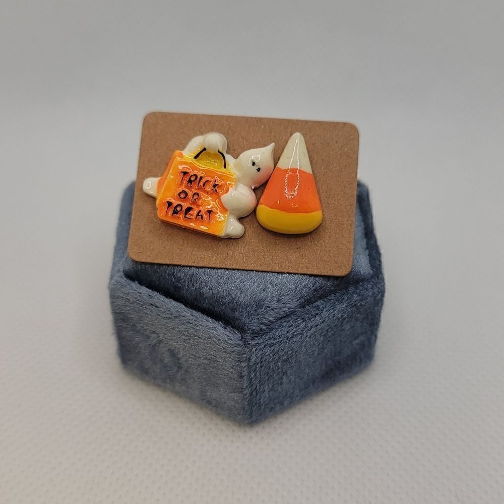 Mismatched Trick Or Treat Earrings